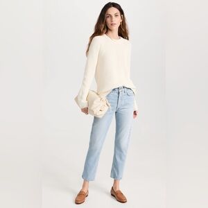 citizen of humanity - charlotte crop high rise straight hot spring